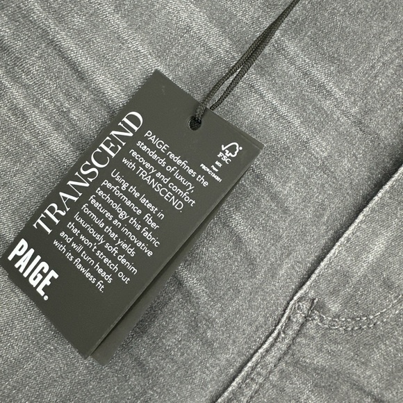 NEW Paige Verdugo Ankle Mid Rise Ultra Skinny Jeans Summit Grey Womens 31 - Picture 2 of 5